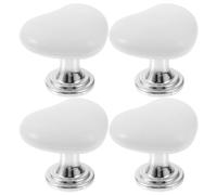 PartyKindom 4 pezzi Pulsante Assistente per Forma Cuore da Strumento Pratico per Scarico Del Wc Facile da Installare e Duraturo Accessorio per Bagno