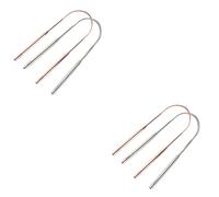 PartyKindom 4 Pz Raschietto Per Lingua in Acciaio Inossidabile Raschietto Orale Raschietti Per Lingua in Acciaio Inossidabile Raschietto Pulisci Lingua Pulito Bordo Della Lingua