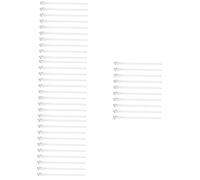 PartyKindom 40 Pezzi Protezione Per Tempie Aste Di Ricambio Per Occhiali Punte In Per Giunti Punte Anti-Occhiali Impugnatura A Cuscino Occhiali Impugnature Per Occhiali In Silicone