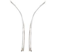 PartyKindom 4paia Braccia Di Ricambio Per Occhiali Facili Da Installare Leggere e Confortevoli Per Riparazione Occhiali Compatibili Con Vari Modelli Accessori Pratici