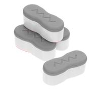 PartyKindom 4pezzi Distanziatori Per Sedili Del Water Kit Adesivi Resistenti Sostituzione Di Paraurti Per Sedili Wc Parte Di Ricambio Coperchio Fissaggio Protettore Distanziatore