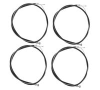 PartyKindom 4pezzi Freno Per Sedie Rotelle Da Kit Di Ricambio Per e Corde Dei Freni Adatti Vari Modelli Di Sedie Rotelle Accessori Per Fermate Sicure e Controllo Di Precisione