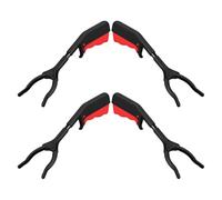 PartyKindom 4pezzi Pinze Per Raccolta Rifiuti Antiscivolo Per Parchi e Strade Strumento Ergonomico Per Anziani e Comunità