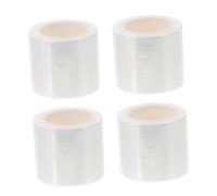 PartyKindom 4rotolo Pellicola Trasparente Per Sopracciglia Pellicola Protettiva Per Eyeliner Accessori Per Estensione Ciglia Resistente e Facile Usare Per Domestico e Salone