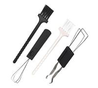 PartyKindom 4sets Kit Di Pulizia Tastiera Con Spazzole Antistatiche e Estrattore Tasti Strumento Di Rimozione Polvere Per Tastiere Meccaniche Design Compatto e Leggero Per Elettronica e
