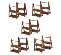 PartyKindom 5 Set Supporti Miniaturizzati Per Decorazioni E Organizzazione Case Miniatura Accessori Per Dei Folletti 2 Pezzi*5