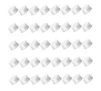 PartyKindom 50 Pezzi Imbottigliato sigilli per barattoli di conserve tappi per bottiglie di latte coperchi decorativi per conserve tappo della lozione capsule di latte alluminio Argento