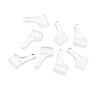 PartyKindom 50pezzi Coprigiunture Antiscivolo Per Occhiali Silicone Da Leggeri e Comodi Per Attività All Aperto Come Corsa e Pesca