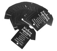 PartyKindom 50pezzi Istruzioni Lavaggio Abbigliamento Etichette Manutenzione Shirt Guida Pulizia Tessuti Pratico Per Prolungare La Vita Dei Tuoi Vestiti