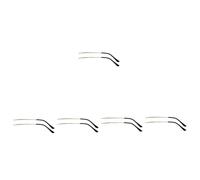 PartyKindom 5paia Gambe Di Ricambio Per Occhiali Metallo Stanghette Leggere e Confortevoli Per Montature Di Occhiali e Sole Accessori Per Sostituzione e Personalizzazione