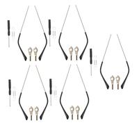 PartyKindom 5paia Gambe Per Occhiali Lega Ricambio Facile e Confortevole Per Parti Di Occhiali