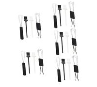 PartyKindom 5sets Kit Di Pulizia Tastiera Con Spazzola e Estrattore Di Tasti Accessorio Per Pulizia Computer e Laptop Ottimo Per Tastiere Meccaniche e Dettagli Auto Multi-funzionale e Compatto
