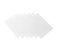 PartyKindom 6 Pezzi Stabilizzatore Ricamo Solubile Adesivo Tagliabile per Macchina Ricamatrice Tessuti Shirt Scarpe Cappelli Borse