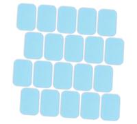 PartyKindom 60pezzi Pannelli Gel Professionali Per Allenamento Addominale Patch Sostituibili Per Cintura Allenante Stimolazione Muscolare e Portatile Per Fitness Casa