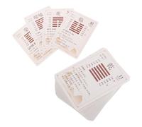 PartyKindom 64 Pezzi I Ching Gua Pai i-ching delle carte d'amore gioco ai giocattoli Borse portamonete cinesi portafortuna I Ching Book mi chiedo carte animali io ching monete ottone Carta