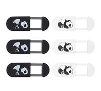 PartyKindom 6pezzi Copri Fotocamera Scorrevole Blocca Fotocamera Per Laptop e Tablet Protezione Privacy Adesivo Forte Design Decorativo e Compatto Non Interferisce Uso Webcam o Spie Luminose