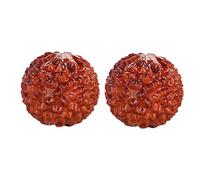 PartyKindom 6pezzi Palline Massaggianti Di Litchi Da Decorazione Artigianale Naturale Per Massaggio Manuale e Decompressione Per Ufficio e Attività Sportive