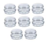 PartyKindom 8 Coperture Protettive per Manopole Piano Cottura Gas Trasparenti Custodie Antisporco e Resistenti Temperature per Sicurezza e Pulizia Cucina