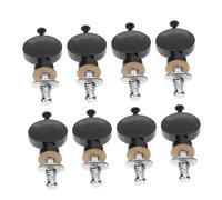 PartyKindom 8 Pezzi Ukulele Tuning Pegs Ergonomic Round Knobs For Precise Sound Stability Replacement Tuners For Guitar Bass