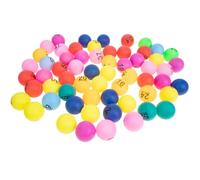PartyKindom 80 Pezzi Palline Numerate da Estrazione 1 a 80 in Plastica | Leggere e Portatili, Resistenti Agli Urti, per Sorteggi Equi, Adatte a Eventi e Locali di Intrattenimento