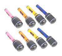 PartyKindom 8Pezzi Microfoni Gonfiabili Colorati per Giocattoli Interattivi Resistente Divertenti per Feste e Karaoke Stimola La Creatività e