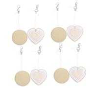 PartyKindom 8pezzi Salviette Pulisci Schermo Microfibra Accessori Per Smartphone e Occhiali Utilizzo Multiplo Portatili e Decorativi Facili Da Trasportare Ottimizzate Per Superfici Vetrate e