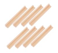 PartyKindom 8pezzi Vassoi Legno Per Domino Supporti Multi-funzione Per Gioco Accessori Fai Te Per Organizzazione e Decorazione