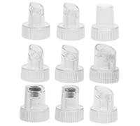 PartyKindom 9pezzi Punte Di Ricambio Per Testine Di Aspirazione Viso Bolle in Plastica Resistenti Per Macchine Multifunzione Di Bellezza Utilizzabili in Routine Di Cura Della Quotidiana