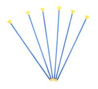 PartyKindom a Ventosa per Bambini Set 6 da 42Cm in Resistente per Tiro l'Arco Attività Indoor e Outdoor Sviluppo Coordinazione Occhio-Mano