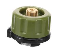 PartyKindom Adattatore per Serbatoio di Gas Propano in Ferro Resistente, Convertitore Compatto per Fornello da Campeggio, Barbecue e Escursionismo, Strumento Professionale per Ricarica Gas Outdoor