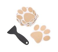 PartyKindom Adesivi Antiscivolo per Bagno 20Pz Stampa a Forma Cane Facili da Resistente da Bagno e Doccia