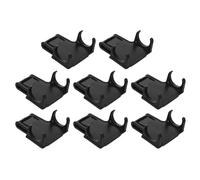 PartyKindom Base Adattatore in Plastica per Casco da Saldatura 8 Pezzi, Supporto Compatto per Luce Frontale, Installazione Semplice, Dimensioni 6,3x6x2,8cm, per Operazioni di Saldatura