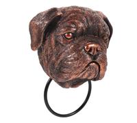 PartyKindom Battente per Porta Testa Cane Stile Maniglia Decorativa Facile da Installare per Porte Esterne Accessorio Vintage per Cancelli e Ingressi Regalo Originale e Ufficio