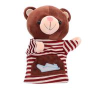 PartyKindom Burattino Mano Peluche Cartoon Adorabile per Gioco Interattivo Genitori-figli Strumento per Narrazione e Attività Familiari Morbido per Educazione Precoce