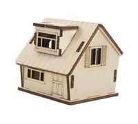 PartyKindom Casa In Miniatura Tiny Homes Kit Di Costruzione Di Una Mini Casa Di Casa Piccola Casa Casa Delle Bambole Materiali Per La Costruzione Casa In Legno Grezzo Tavolo
