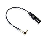 PartyKindom Cavo Adattatore Xlr Maschio per Microfono e Dispositivi Audio Resistente Compatibile con Smartphone e Computer