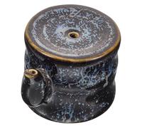 PartyKindom Ceramic Ink Dropper Water Container For Calligraphy And Brush Painting Porcelain Ink Dish Decorative Chinese Study Accessory