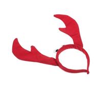 PartyKindom Cerchietto Granchio Elastico per Donna e Ragazze Fascia Morbida e Leggera con Artigli e Occhi Giganti Accessorio Cosplay per Halloween e Feste Colorate