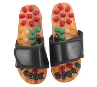 PartyKindom Cinturino Sui Punti Di Agopuntura Massaggio Pantofole Sandalo Scarpe Da Massaggio Del Piede Regalo Per Gli Uomini Riflessologia Pantofole Punti Di Agopuntura Roccia Pantofole