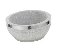 PartyKindom Ciotola Coreana in Pietra per Bibimbap e Zuppe Pentola da Cucina Resistente al Calore per Stufati e Croccante Design Antiaderente per Uso