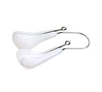 PartyKindom Clip Naso Bianca Per Sollevamento e Raddrizzamento Ponte Nasale Correttore Leggero e Durevole Per Modellare e Alzare La Punta Uso Confortevole e Sicuro Per Donne e Ragazze