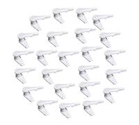 PartyKindom Clip per Paralume da Soffitto Facili da Installare e Sicure le Mani in Pp Bianco 100 Pezzi Accessori per Lampade da Camera e Cucina
