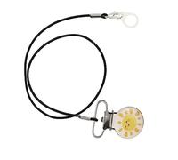 PartyKindom Cordino Lanyard Anti-perdita per Acciaio Inossidabile Leggero Clip Protettiva Sicuro e Resistente Ragazzo Ragazza per Uso Quotidiano