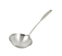 PartyKindom Cucchiaio in Acciaio Inossidabile Scolapasta con lungo Utensile Facile da per Pasta e Friggere