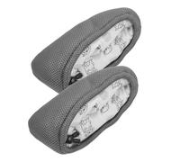 PartyKindom Cuscinetti Ascellari per Stampelle Ispessiti Traspirante, Copertura Morbida e Smontabile per Uso Quotidiano, Set 1 Paio di Accessori Compatibili per Bastoni e Stampelle, Comfort