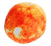 PartyKindom Cuscino Peluche Sole Morbido e Resistente Globo Decorativo Soffice per Divano Palla Soffice Coccolosa per Relax e Riposo