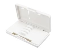 PartyKindom Custodia per Ance per Oboe 6 Scomparti in Plastica Bianca, Scatola Portaoggetti Doppio Strato Resistente All'umidità, Accessorio Portatile per Conservazione e Trasporto Ance Oboe