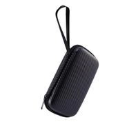 PartyKindom Custodia Rigida in Eva Nera per Termometro Infrarossi Protezione Antiurto e Moschettone, per Viaggio e Uso Domestico