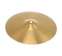 PartyKindom Cymbalo Crash Ride Ottone Da Strumento Percussivo Per Batteristi Principianti e Professionisti Materiale Resistente e Versatile Suono Eccellente Per Ogni Setup Musicale