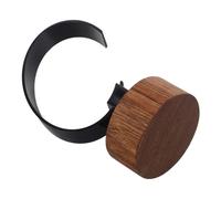 PartyKindom espositore per orologi supporti per foto da esporre porta fascia disegnare divisori divisorio per cassetti Dome in custodia da viaggio per orologio cloche Acrilico Nero
